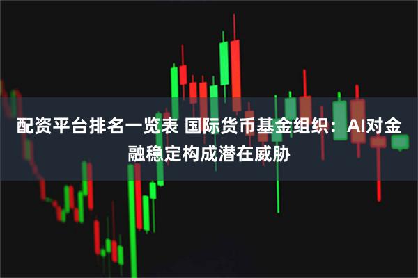 配资平台排名一览表 国际货币基金组织：AI对金融稳定构成潜在威胁